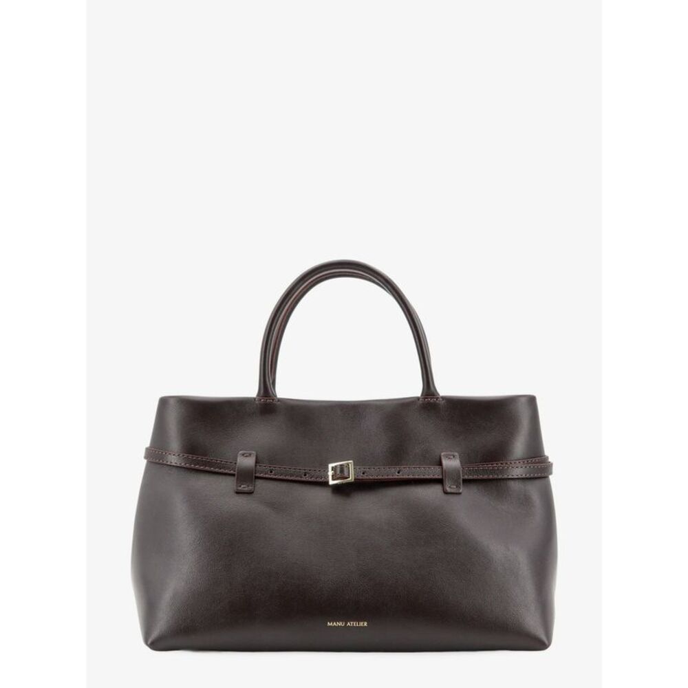 Manu Atelier Women Le Cambon 35 Leather Handbag